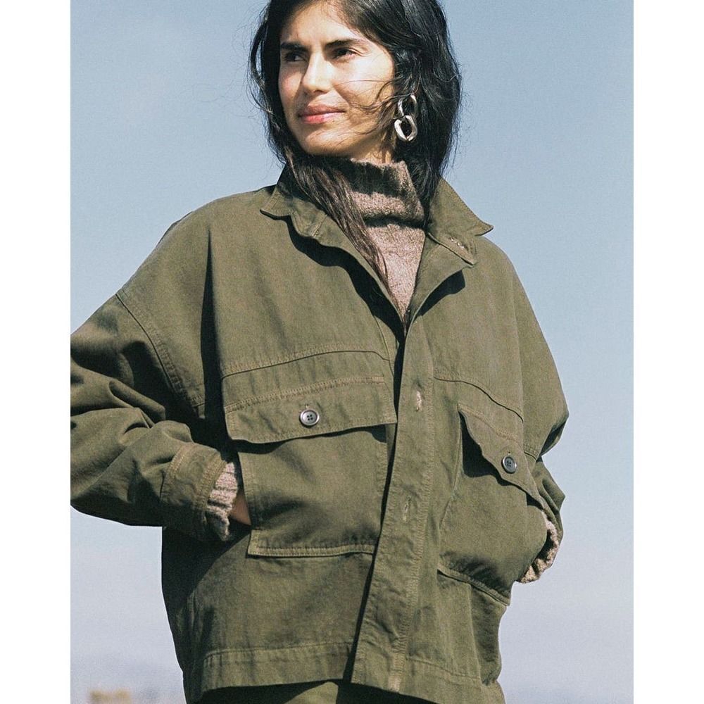 Brand New Ozma Parke jacket light green XL - Picture 9 of 13